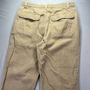 Vintage Y2K Corduroy Pants Mens 36x32 Baggy Straight Leg Thin Whale Heavy Preppy